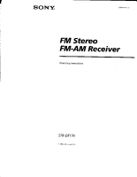 Sony STR-DE135 - Owners Manual 